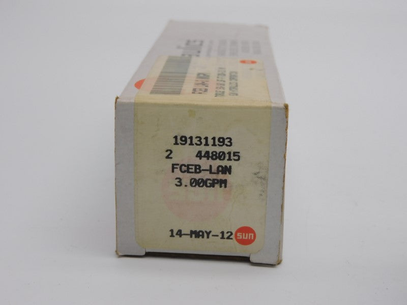 SUN HYDRUALICS FCEB-LAN 3.00GPM NSMP