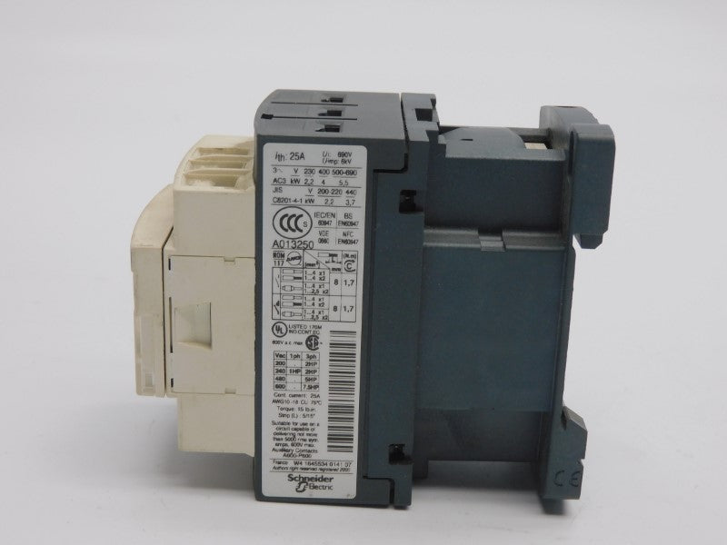 TELEMECANIQUE LC1D09F7 110V 25A UNMP