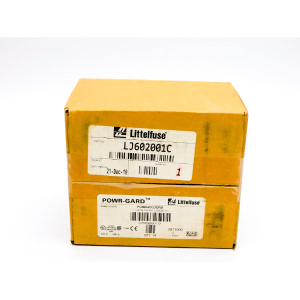 FUSE HOLDER LJ602001C 600V 200A NSFS