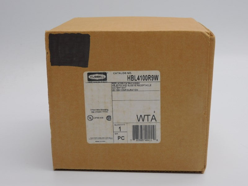 HUBBELL HBL4100R9W 250VAC 100A NSMP