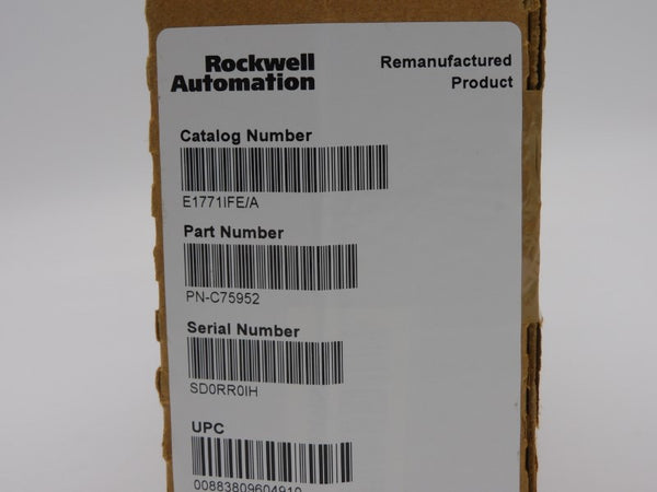 ALLEN BRADLEY 1771-IFE SER. A F/W M 5VDC REMAN