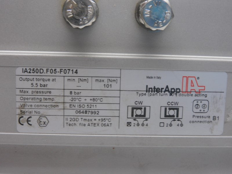 INTERAPP IA250D.F05-F0714 5" NSNP