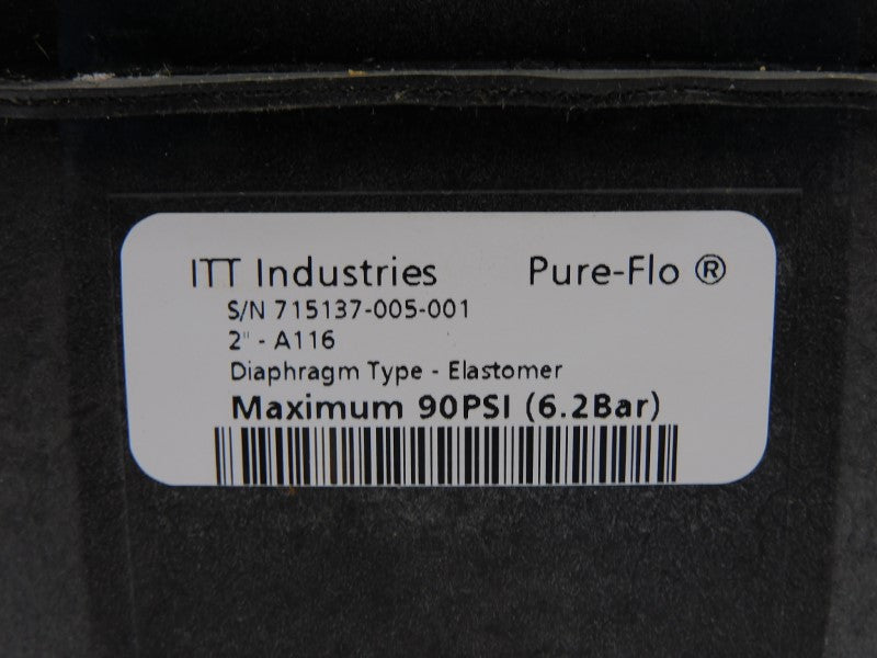 ITT A116 90PSI 2" UNMP
