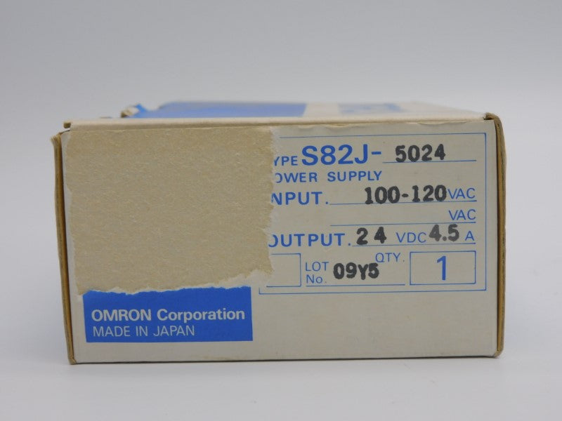 OMRON S82J-5024 100-120VAC 4.5A NSMP
