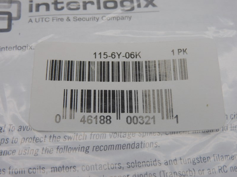 INTERLOGIX 115-6Y-06K NSMP
