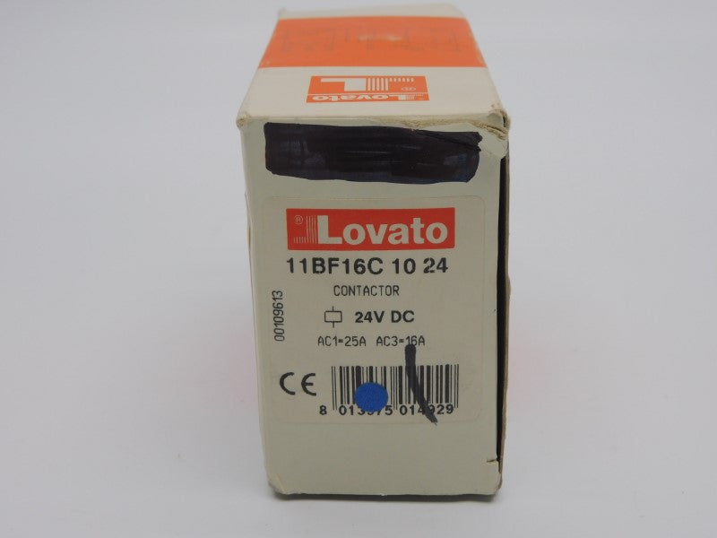 LOVATO 11BF16C1024 24VDC 25A (AS PICTURED) NSMP