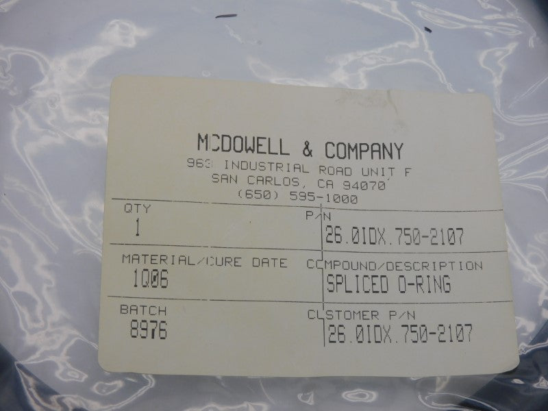 MCDOWELL&CO. 26.0IDX.750-2107 NSMP