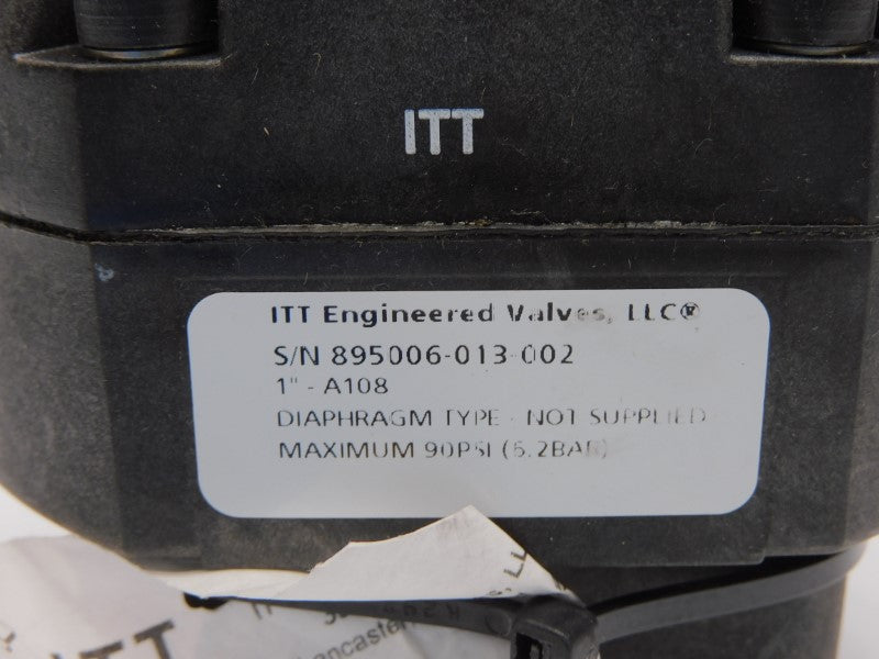 ITT 1-N-EN-36-M7-A108 90PSI 1" NSNP