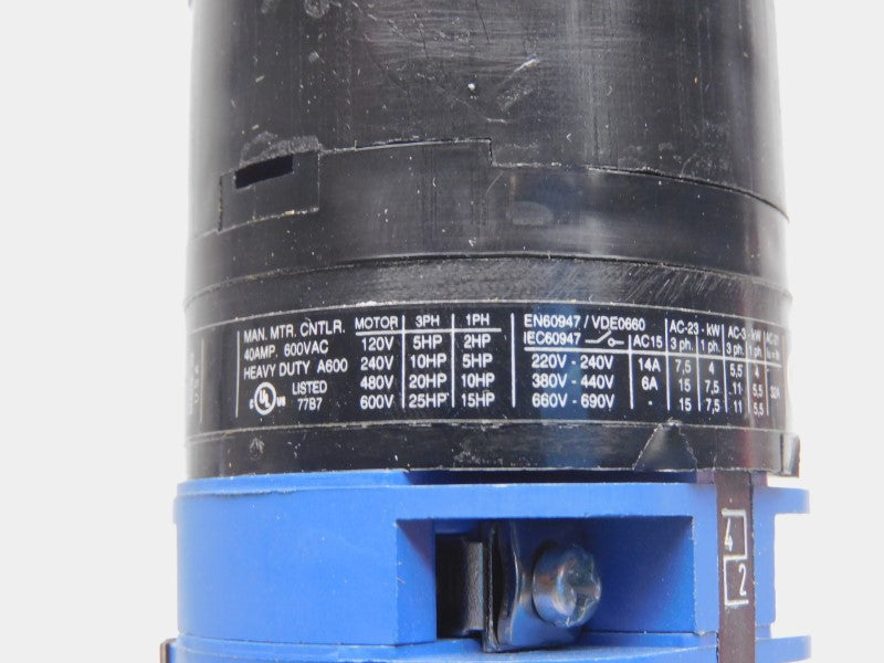 KRAUS&NAIMER C262AI516-600E 600VAC 40A NSMP