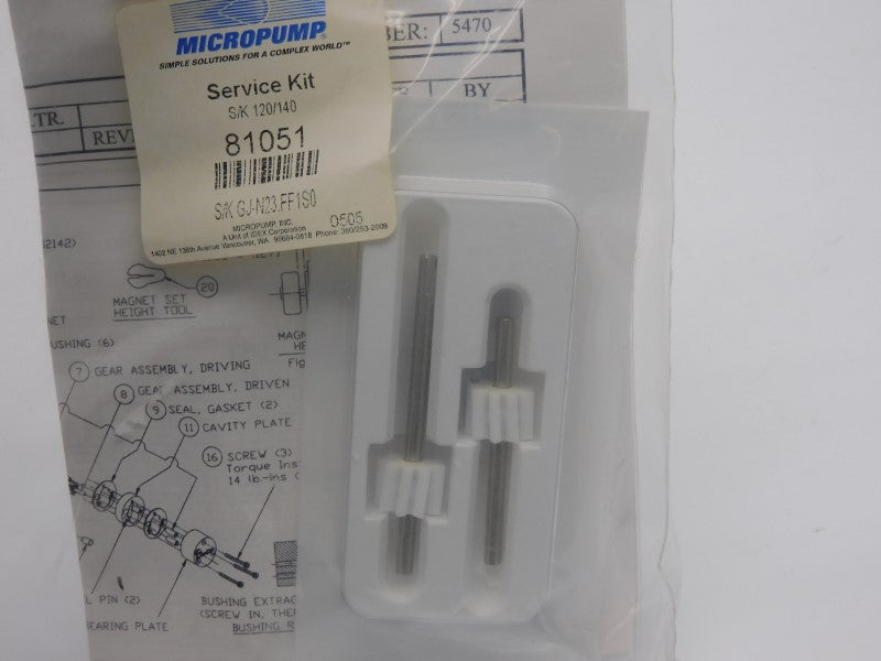 MICROPUMP 81051 NSMP