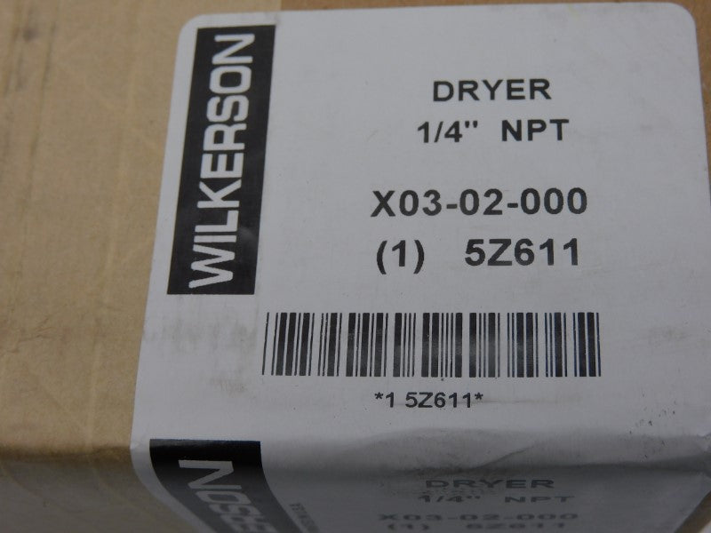 WILKERSON X03-02-000 1/4" NSFS