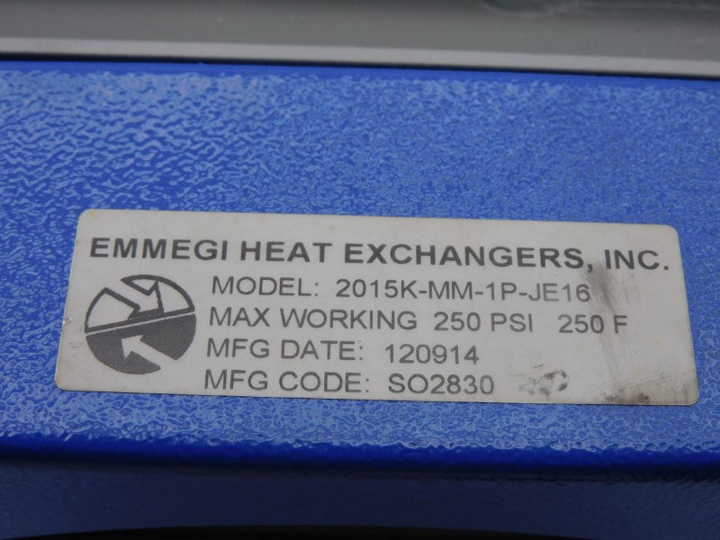 EMMEGI 2015K-MM-1P-JE16 250PSI NSNP