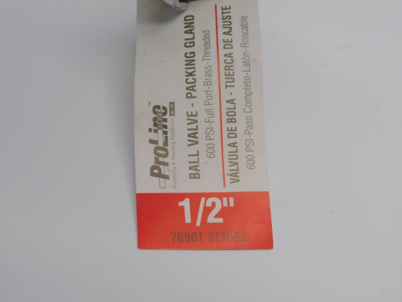 PROLINE 107-813 600PSI 1/2" NSNP