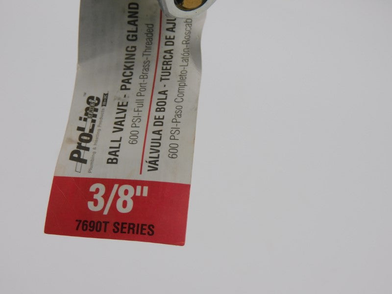 PROLINE 107-812 600PSI 3/8" NSNP
