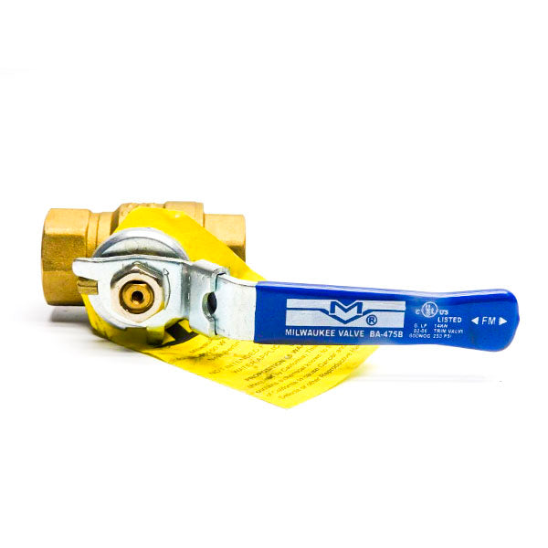 MILWAUKEE VALVE BA-475B 250PSI 3/4" NSNP