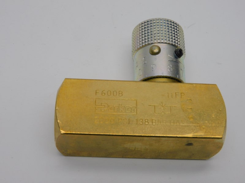 PARKER F600B 1A855 2000PSI NSMP