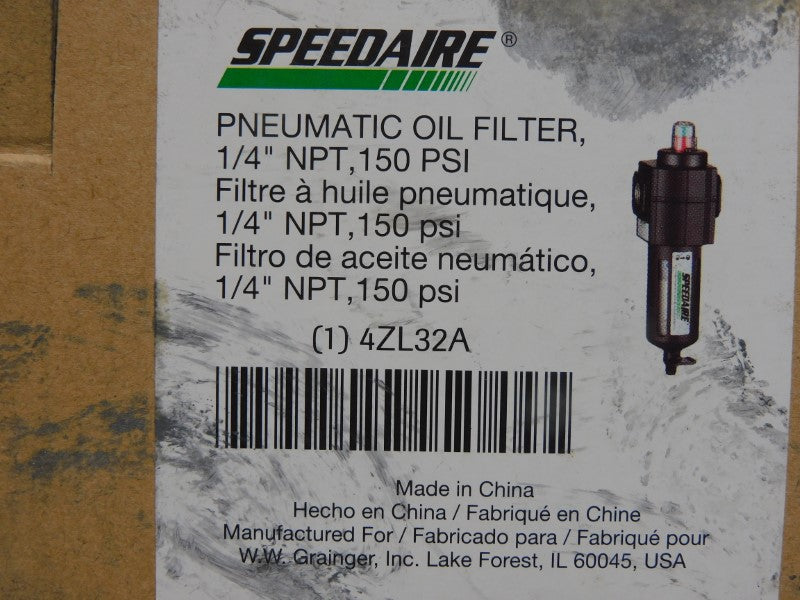 SPEEDAIRE 4ZL32A 150PSI 1/4" NSMP