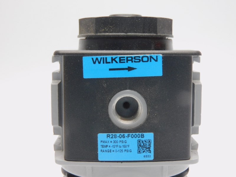 WILKERSON R28-06-F000B SER. A 0-125PSI NSMP