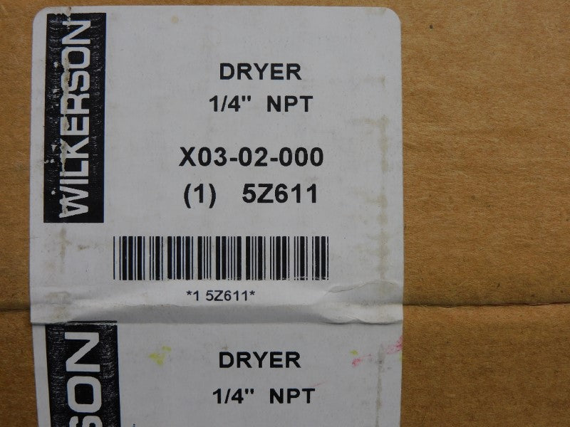 WILKERSON X03-02-000 1/4" NSMP