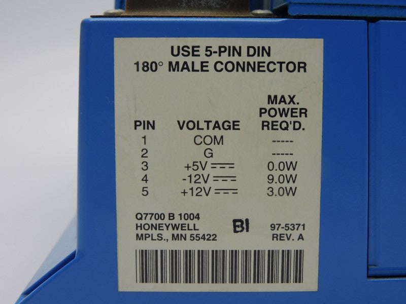 HONEYWELL Q7700B1004 REV. A 12V NSNP