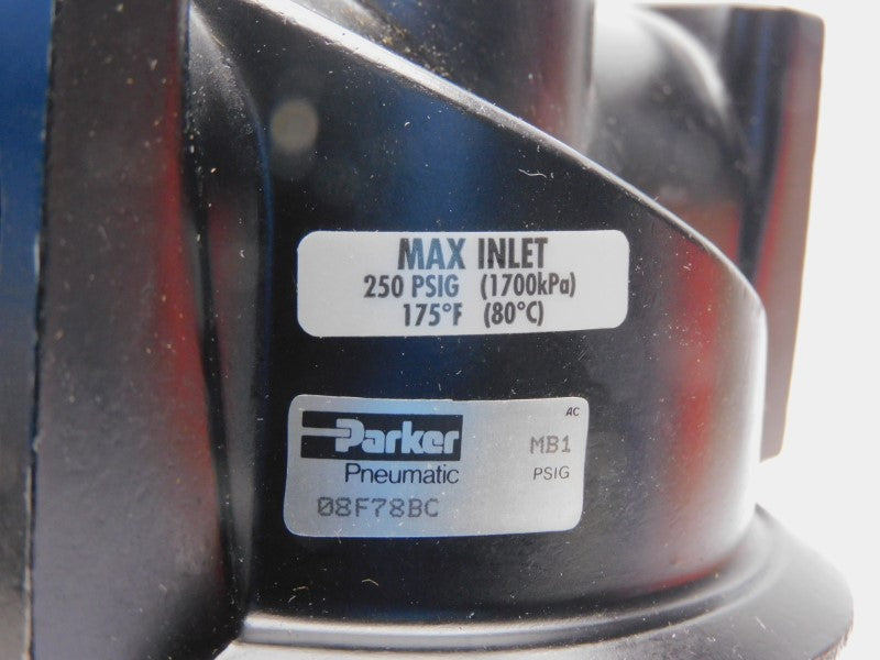 PARKER 08F78BC 250PSI 1-1/2" NSMP