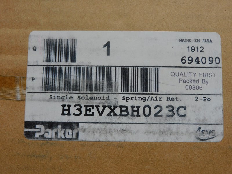 PARKER H3EVXBH023C NSFS