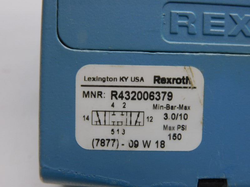 REXROTH R432006379 24VDC 150PSI NSNP