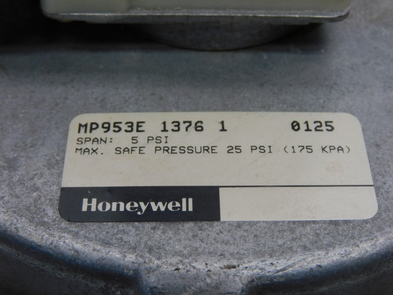 HONEYWELL MP953E1376 REV. 1 25PSI UNMP