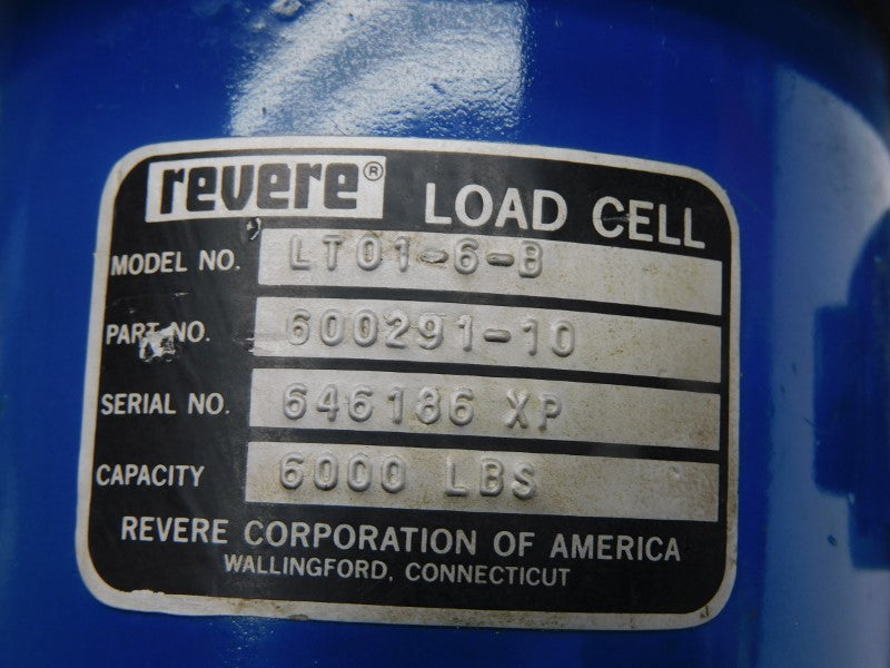 REVERE 600291-10 LT01-6-B 6000LBS UNMP