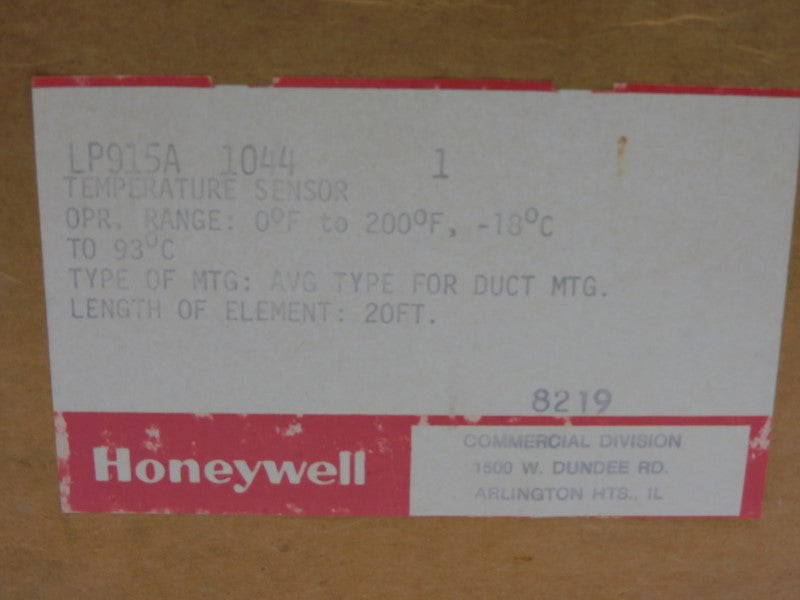 HONEYWELL LP915A1044 SER. 1 20' NSMP