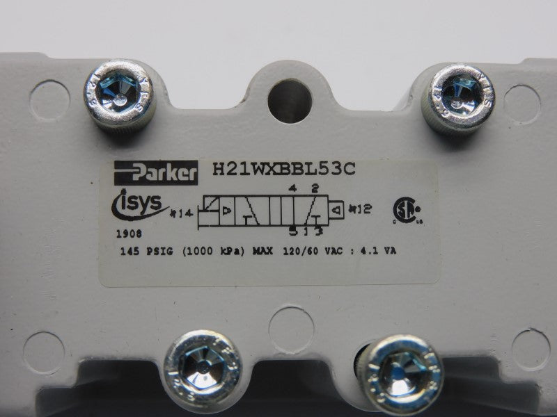 PARKER H21WXBBL53C 120VAC 145PSI NSMP