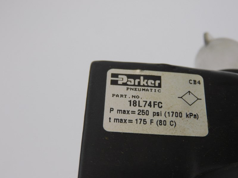 PARKER 18L74FC 250PSI 1-1/2" (AS PICTURED) NSMP