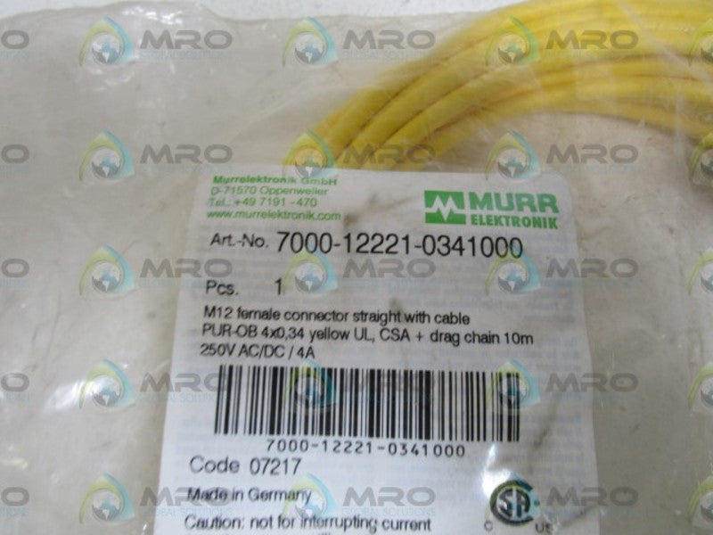 MURR ELEKTRONIK 7000-12221-0341000 NSMP