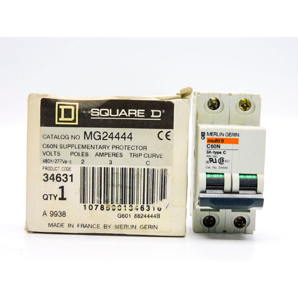 SQUARE D MG24444 480VAC 3A NSMP