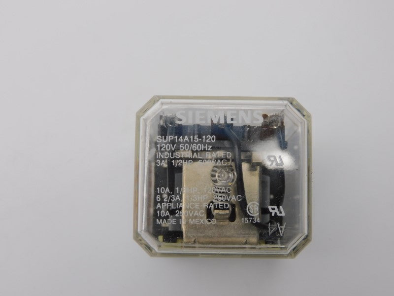 SIEMENS SUP14A15120 120VAC 10A NSMP