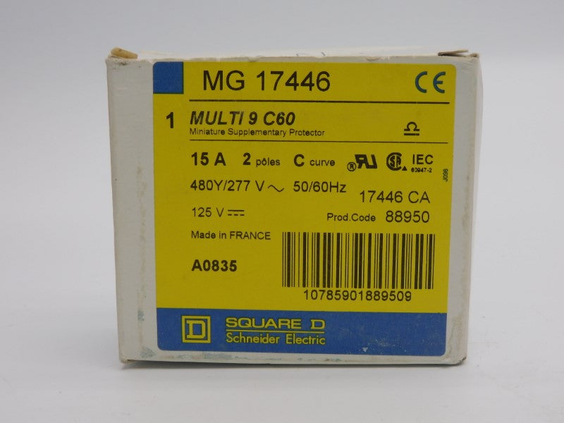 SQUARE D MG17446 277V 15A NSMP