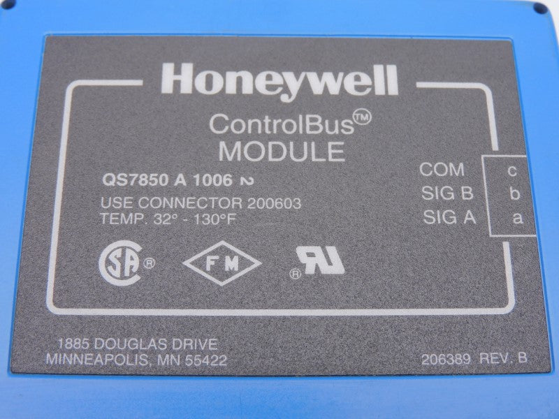 HONEYWELL QS7850A1006 SER. 2 REV. B UNMP
