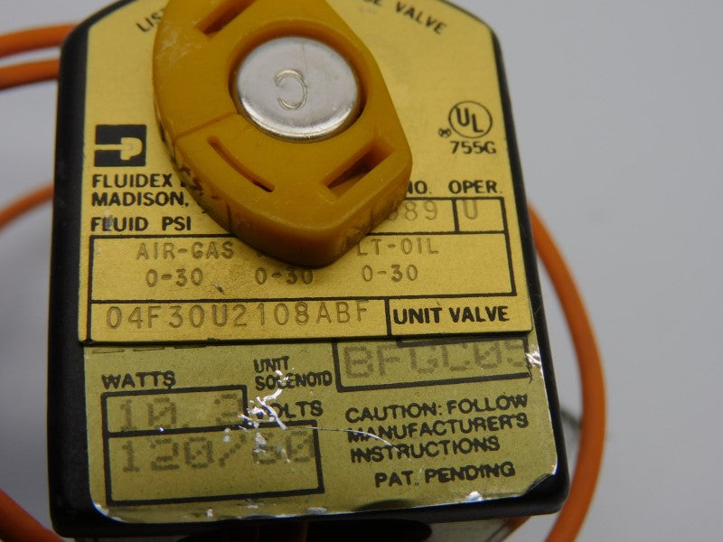 PARKER 04F30U2108ABFGC05 120V 0-30PSI NSNP