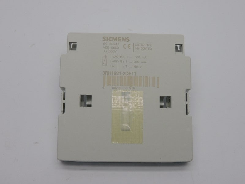 SIEMENS 3RH1921-2DE11 500V NSMP