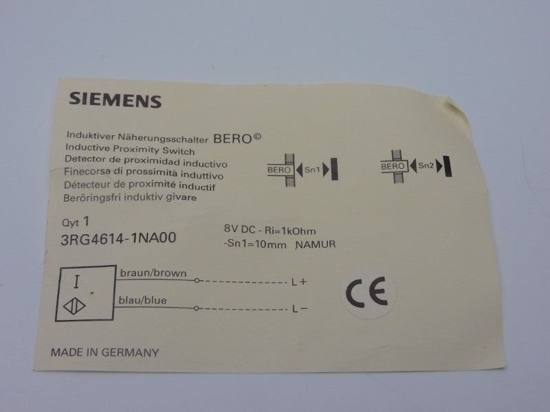 SIEMENS 3RG4614-1NA00 8VDC NSNP