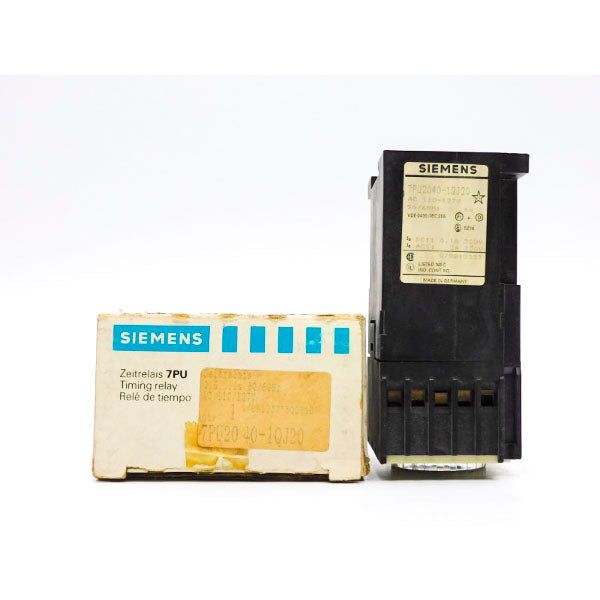 SIEMENS 7PU2040-1QJ20 110-120VAC 2A 0.6-6S NSMP