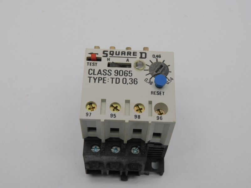 SQUARE D 9065TD0.36 SER. A 660V 0.36-0.54A NSMP