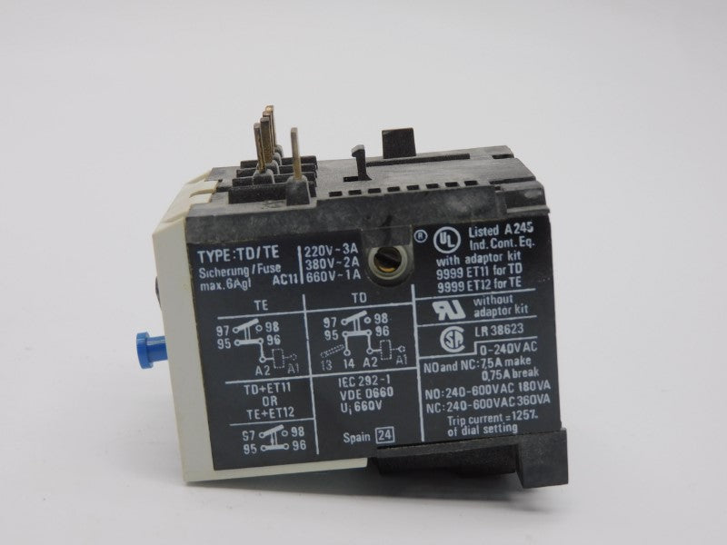 SQUARE D 9065TD0.36 SER. A 660V 0.36-0.54A NSMP