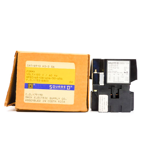 SQUARE D 8910KO3S6 SER. C 120V NSMP