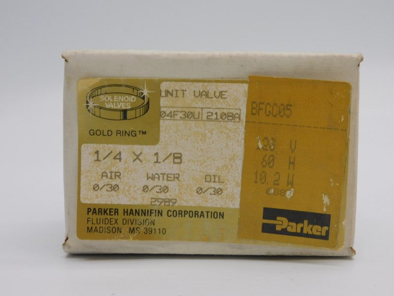 PARKER 04F30U2108ABFGC05 120V 0/30PSI NSMP