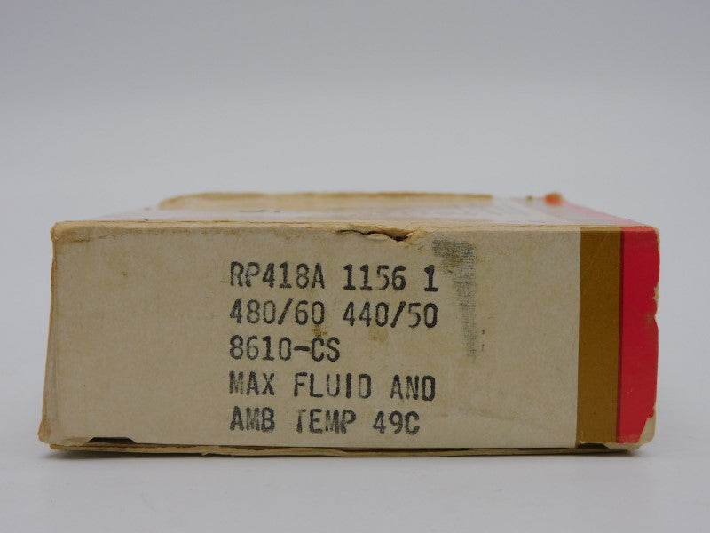 HONEYWELL RP418A1065 SER. 1 440/480V 50PSI NSMP