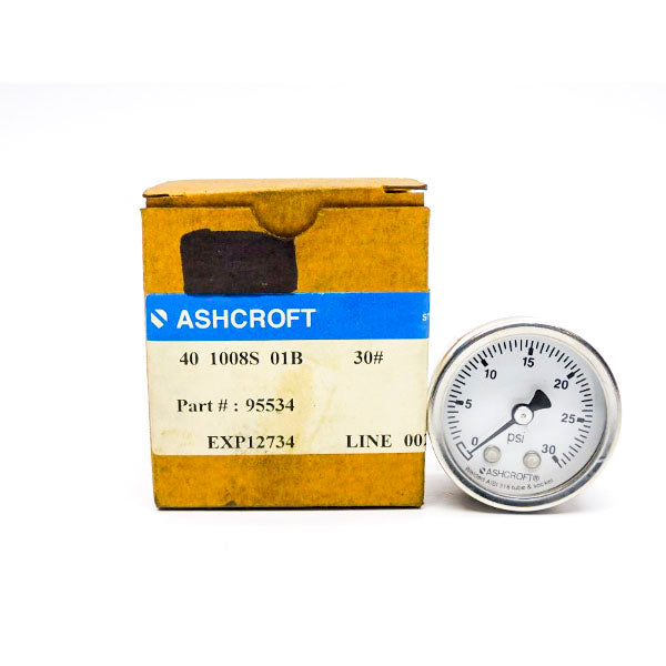 ASHCROFT 401008S01B30# 95534 30PSI NSMP
