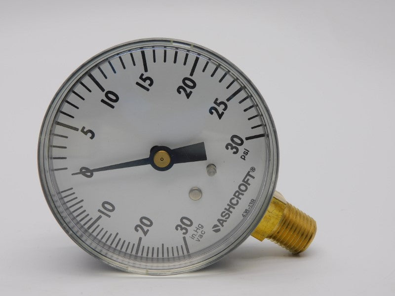 ASHCROFT 25W1005PH02LXZG30#&VAC 30PSI NSMP