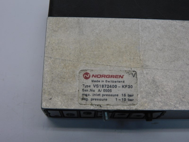 NORGREN VS1872400-KF30 NSNP