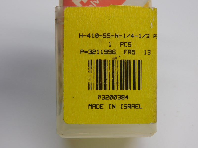 HAMLET H-410-SS-N-1/4-1/3 1/3PSI NSMP